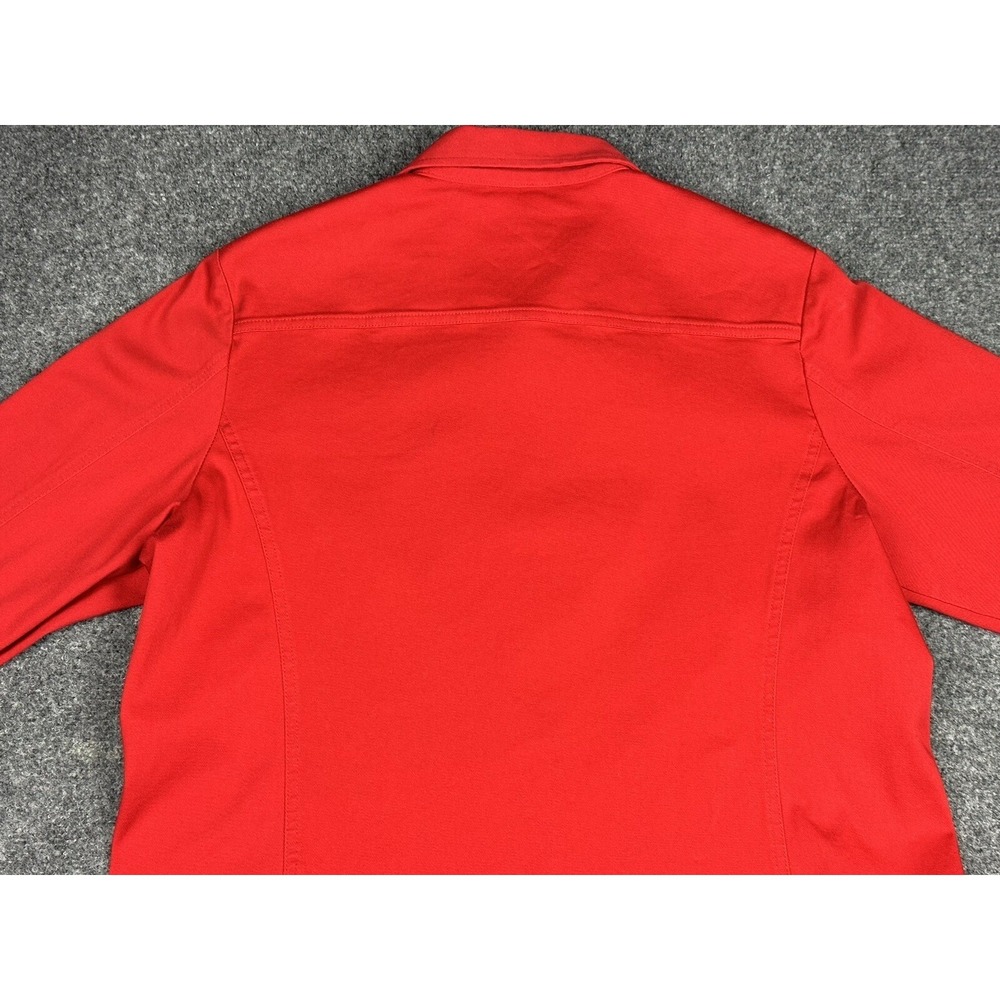 Pendleton Button Up Shirt Jacket Women's Sz Large granny core Pockets Cotton - Picture 13 of 15